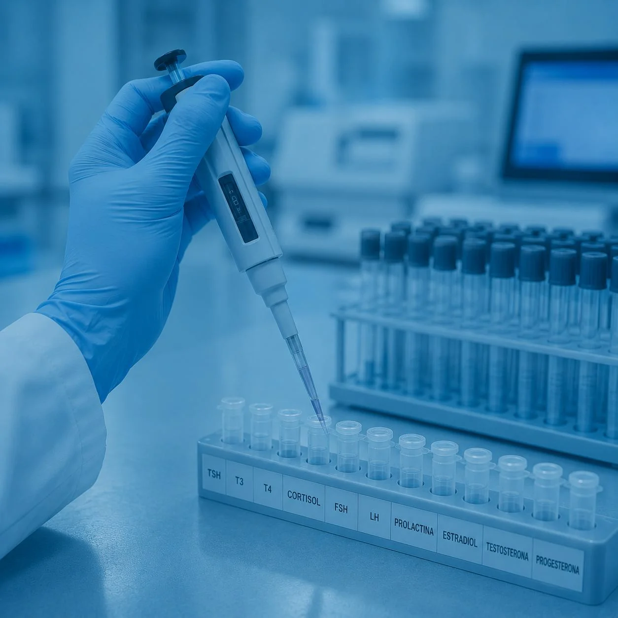 Proceso de laboratorio clínico