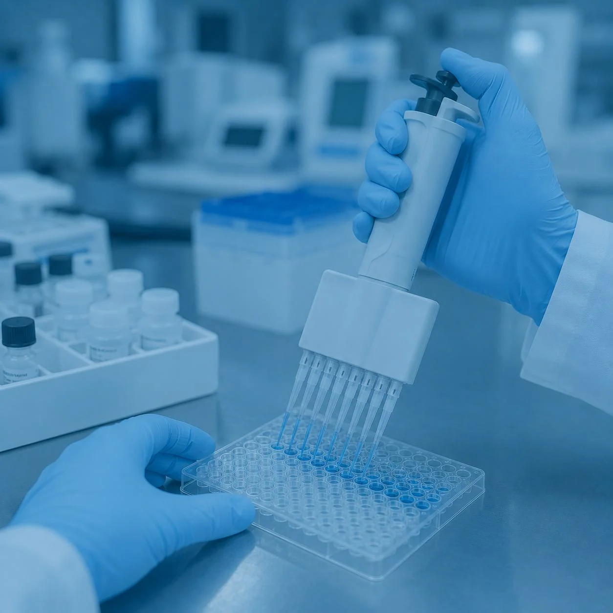 Proceso de laboratorio clínico